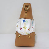 Louis Vuitton x Murakami Judy MM Bag White & Multicolor Monogram Canvas
