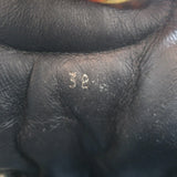 Brunello Cucinelli Monili-Detail Lace-Up Hiking Boots Brown Leather Size 38