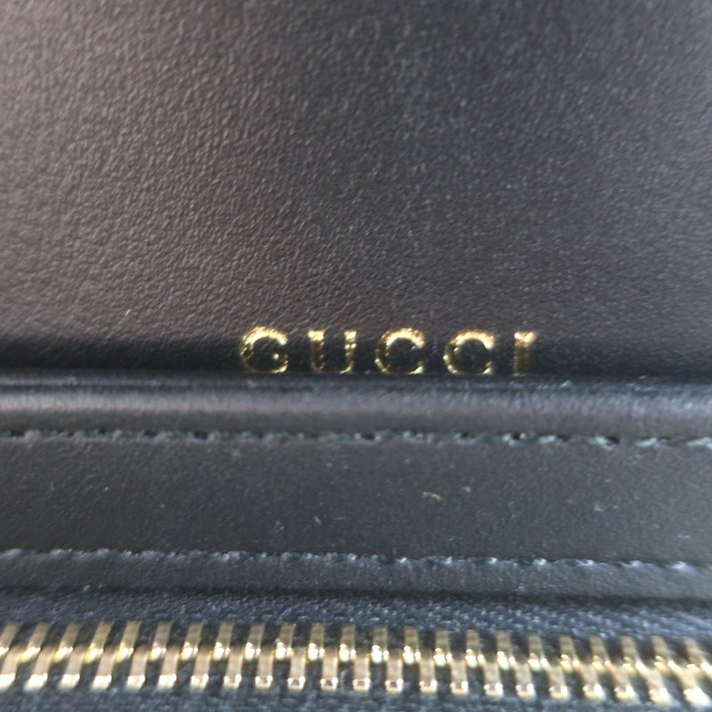 Gucci Horsebit 1955 Medium Shoulder Bag Black Leather NEW