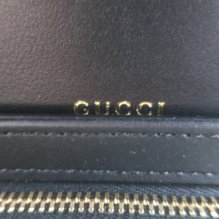 Gucci Horsebit 1955 Medium Shoulder Bag Black Leather NEW