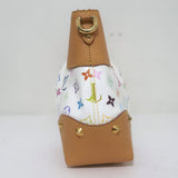 Louis Vuitton x Murakami Judy MM Bag White & Multicolor Monogram Canvas