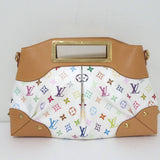 Louis Vuitton x Murakami Judy MM Bag White & Multicolor Monogram Canvas