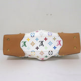 Louis Vuitton x Murakami Judy MM Bag White & Multicolor Monogram Canvas