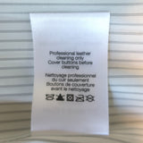 Veronica Beard Miller Leather Double Breasted Dickey Jacket Navy Size 8 NEW