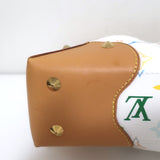 Louis Vuitton x Murakami Judy MM Bag White & Multicolor Monogram Canvas