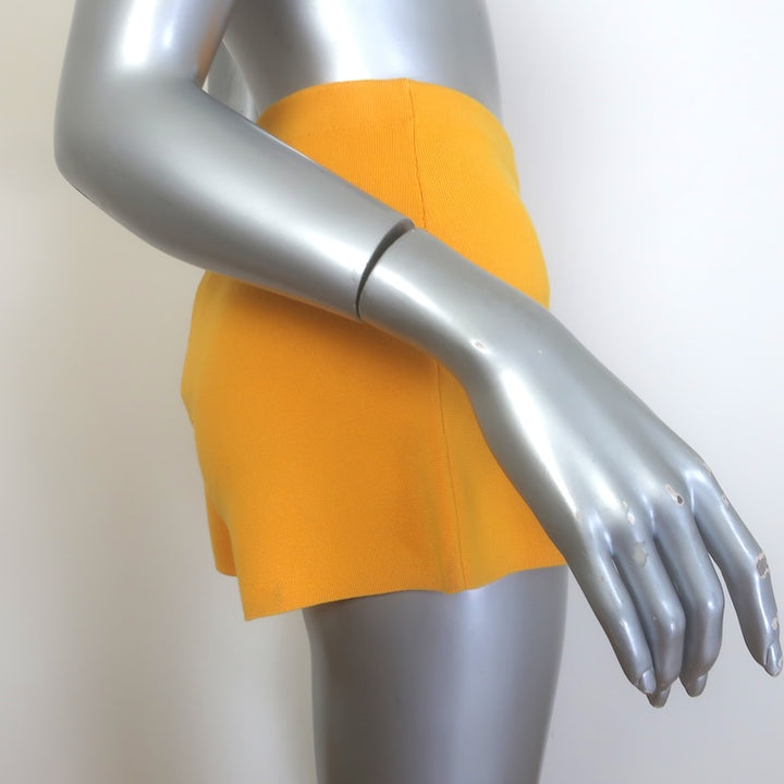 Cult Gaia Monroe Cardigan &amp; Ace Shorts Set Marigold Size Extra Extra Small NEW