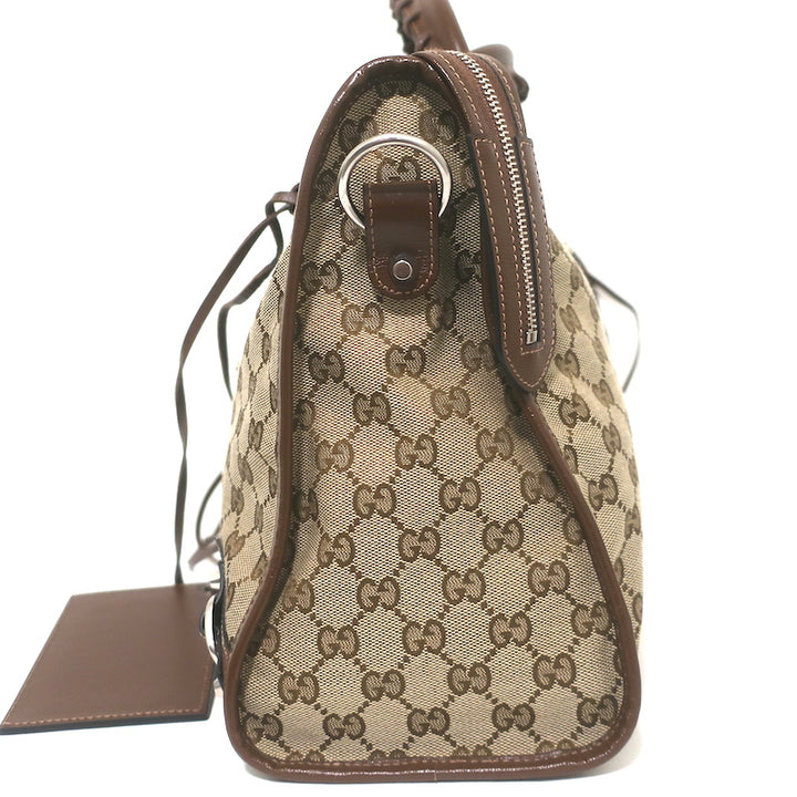 Gucci x Balenciaga The Hacker Project Neo Classic City Bag GG Canvas &amp; Leather