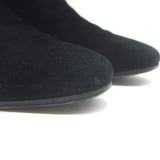 Saint Laurent Blake Jodhpur Ankle Boots Black Suede Size 38