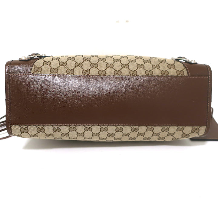 Gucci x Balenciaga The Hacker Project Neo Classic City Bag GG Canvas &amp; Leather