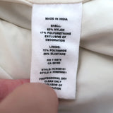 Helmut Lang Disco Sequin Mini Dress Silver Size Small Cutout Sleeve Mock Neck