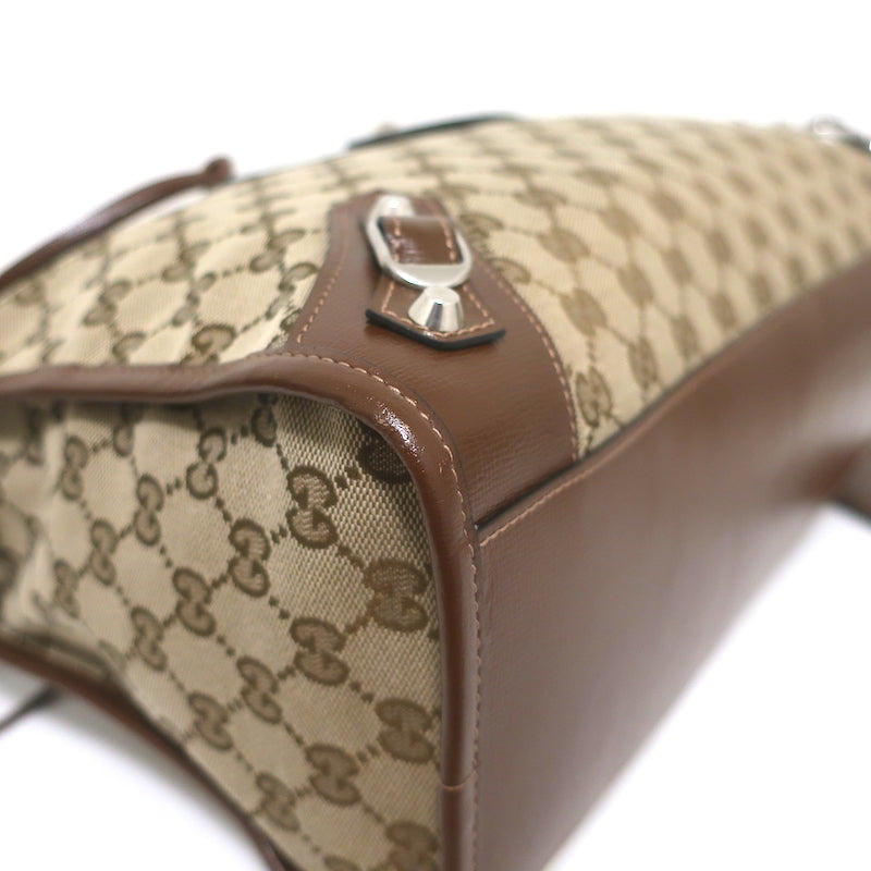 Gucci x Balenciaga The Hacker Project Neo Classic City Bag GG Canvas &amp; Leather