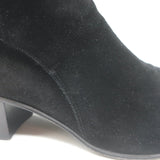 Saint Laurent Blake Jodhpur Ankle Boots Black Suede Size 38