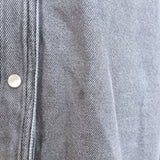 Isabel Marant Etoile Tania Oversized Shirt Gray Size 38 Long Sleeve Top