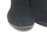 Saint Laurent Blake Jodhpur Ankle Boots Black Suede Size 38