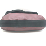 Lanvin Happy Chain Strap Shoulder Bag Burgundy Brown Leather Crossbody