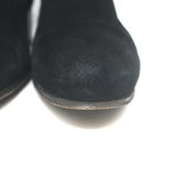 Saint Laurent Blake Jodhpur Ankle Boots Black Suede Size 38