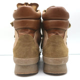Isabel Marant Brendty Lace-Up Hiking Boots Brown Canvas & Leather Size 38