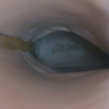 Jean Paul Gaultier Knee High Flat Riding Boots Dark Brown Leather Size 38.5