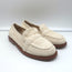 Chloe Kalya Crochet Loafers Ivory Size 38 Slip-On Flats NEW