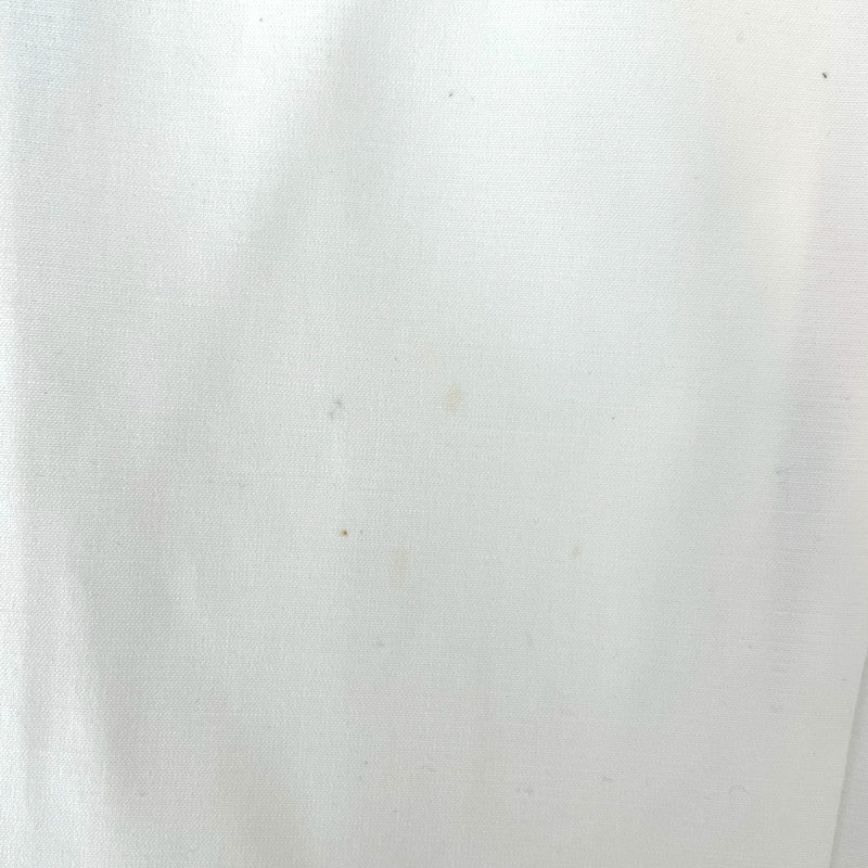 Mantu Blazer White Stretch Cotton Size 40 One-Button Jacket