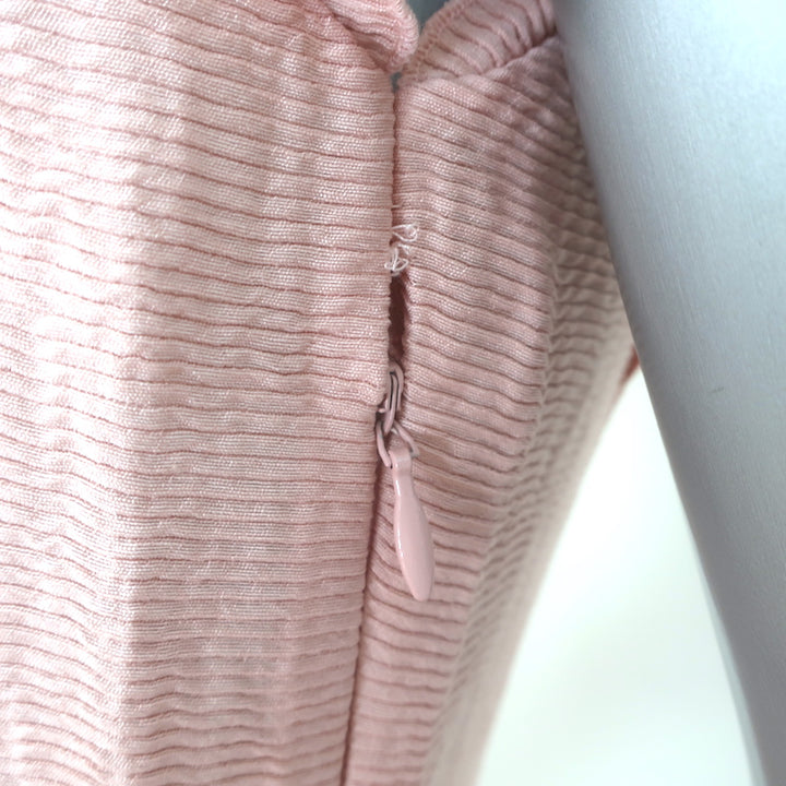 Sandro Girly Ruffle-Trimmed Mini Dress Rose Pink Size 2 NEW