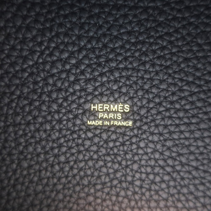 Hermes 2024 Picotin Lock 22 Bag Caban Clemence Leather Gold Hardware NEW