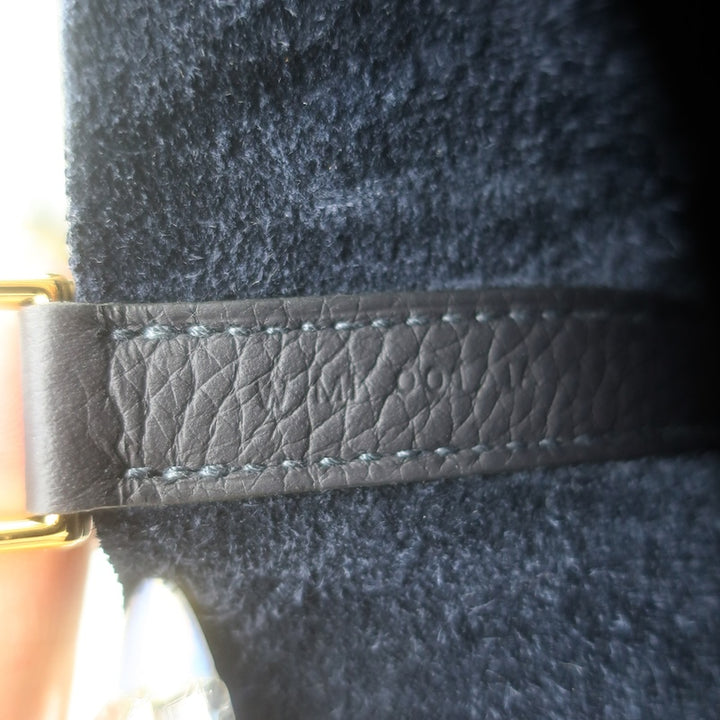 Hermes 2024 Picotin Lock 22 Bag Caban Clemence Leather Gold Hardware NEW