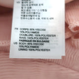 Sandro Girly Ruffle-Trimmed Mini Dress Rose Pink Size 2 NEW