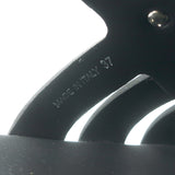 Prada Monolith Platform Fisherman Sandals Black Rubber Size 37