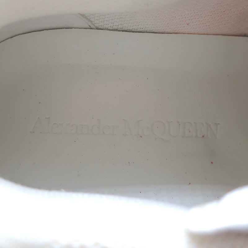 Alexander McQueen Sprint Runner Platform Sneakers Red Suede Size 40 NEW