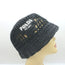 Prada Raffia Bucket Hat Black Size Small