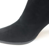 Manolo Blahnik Brusta High Heel Booties Black Suede Size 38.5