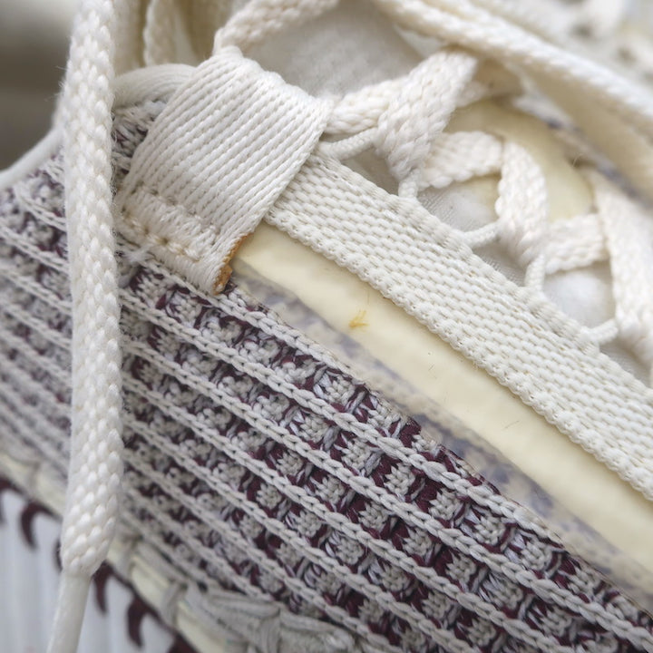 Chloe Nama Mesh Speckled-Platform Sneakers Obscure Purple/Cream Size 36