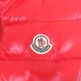 Moncler Ghany Quilted Down Vest Red Size 0