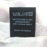 Isabel Marant Etoile Yoana Ruffle Mini Dress White/Burgundy Printed Silk Size 38