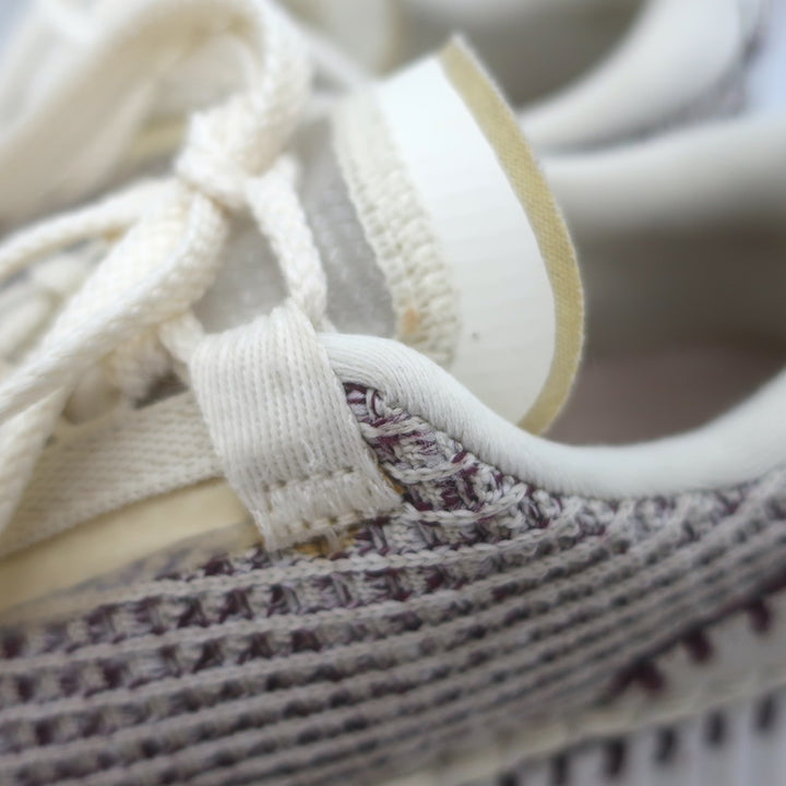 Chloe Nama Mesh Speckled-Platform Sneakers Obscure Purple/Cream Size 36