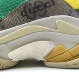 Gucci x Balenciaga The Hacker Project Triple S Sneakers Green/Brown Size 38