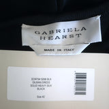 Gabriela Hearst Gilman Off the Shoulder Midi Dress Black Size 42 NEW