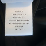 Gabriela Hearst Gilman Off the Shoulder Midi Dress Black Size 42 NEW