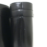 Ralph Lauren Equestrian Bit Knee High Riding Boots Black Leather Size 8