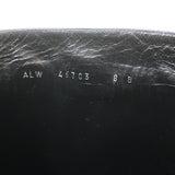 Ralph Lauren Equestrian Bit Knee High Riding Boots Black Leather Size 8