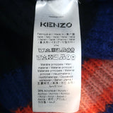 KENZO Mini Sweater Dress Navy/Multi Striped Alpaca Blend Size Small