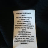 Ulla Johnson Ruffled Top Koa Black Rib Knit Size Medium