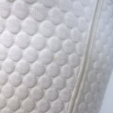Balenciaga Bubble Knit Sleeveless Mini Dress White Size 36
