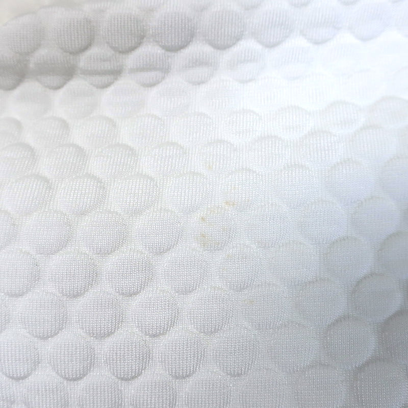 Balenciaga Bubble Knit Sleeveless Mini Dress White Size 36