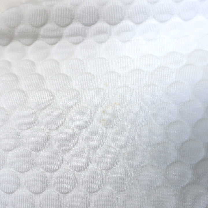 Balenciaga Bubble Knit Sleeveless Mini Dress White Size 36