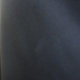 Prada A-Line Midi Skirt Black Crepe Size 42