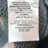 Alexander McQueen Bejeweled Argyle Sweater Gray Wool Size Large