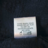 Xirena V-Neck Top Navy Cotton Size Extra Small 3/4 Sleeve Blouse