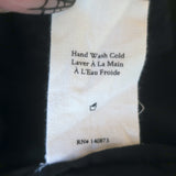 LoveShackFancy Natasha Ruffled Mini Dress Black Lace-Trim Swiss Dot Size Small